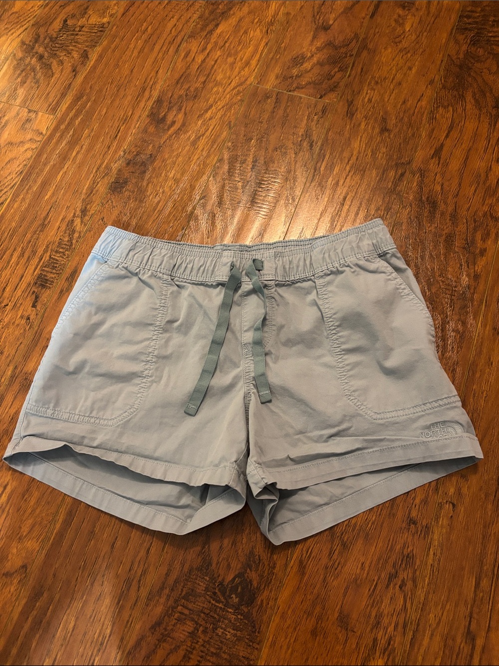 The North Face Light Blue Women's Athletic Shorts
